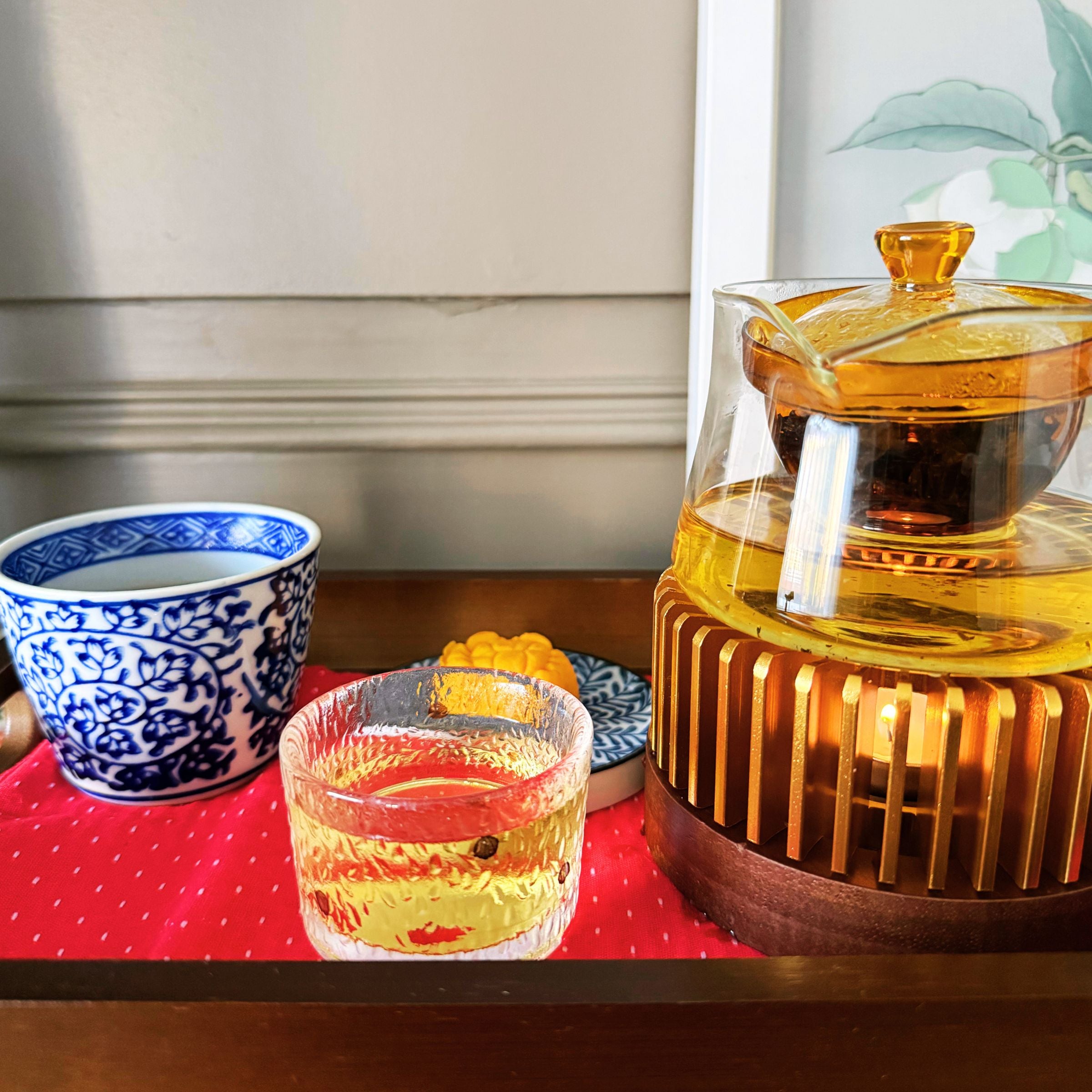 The Amber Halo - Candle Tea Warmer